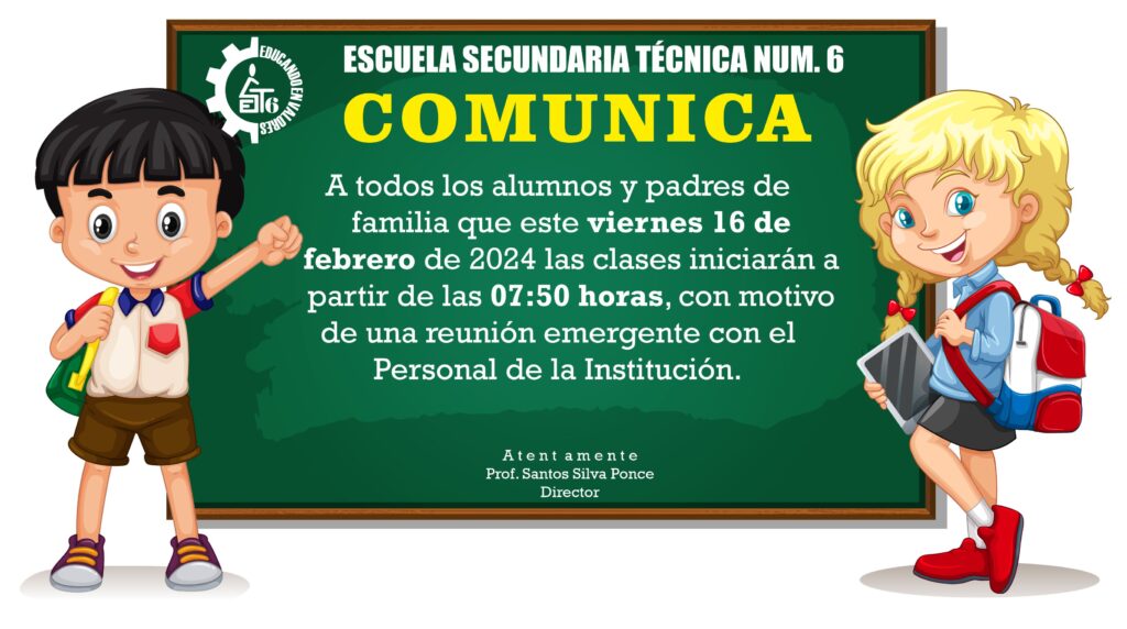 ATENCIÓN ALUMNOS Y PADRES DE FAMILIA