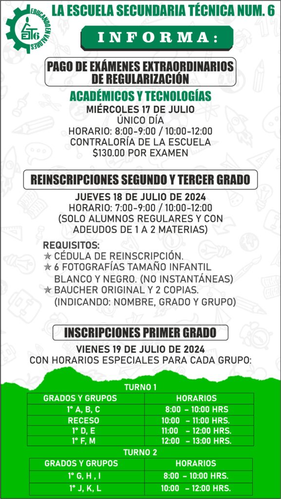 ATENCIÓN PADRES DE FAMILIA Y ALUMNADO EN GENERAL