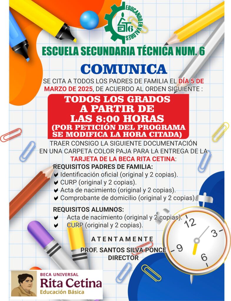 ATENCIÓN PADRES DE FAMILIA